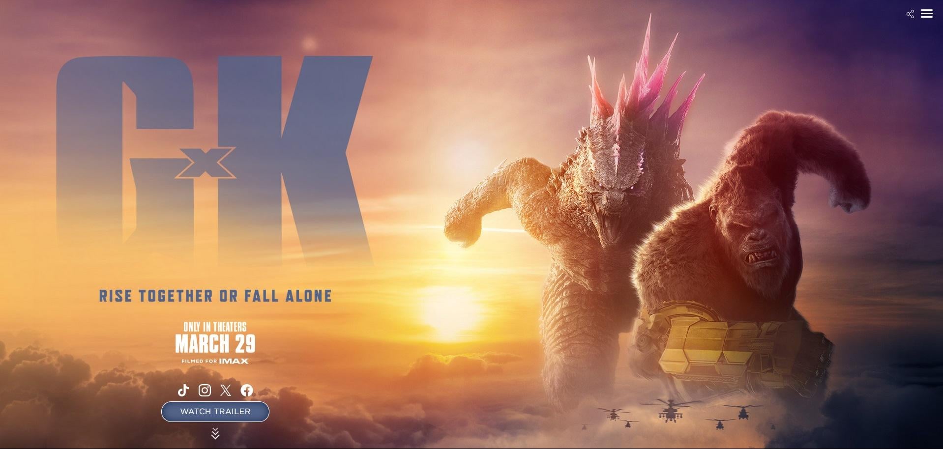 Godzilla x Kong: The New Empire